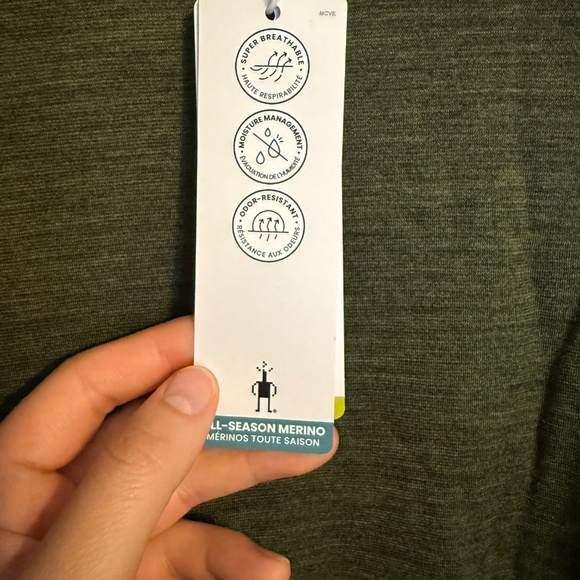 Smartwool Long Sleeve Crew Shirt - Size XL - Picture 10 of 10